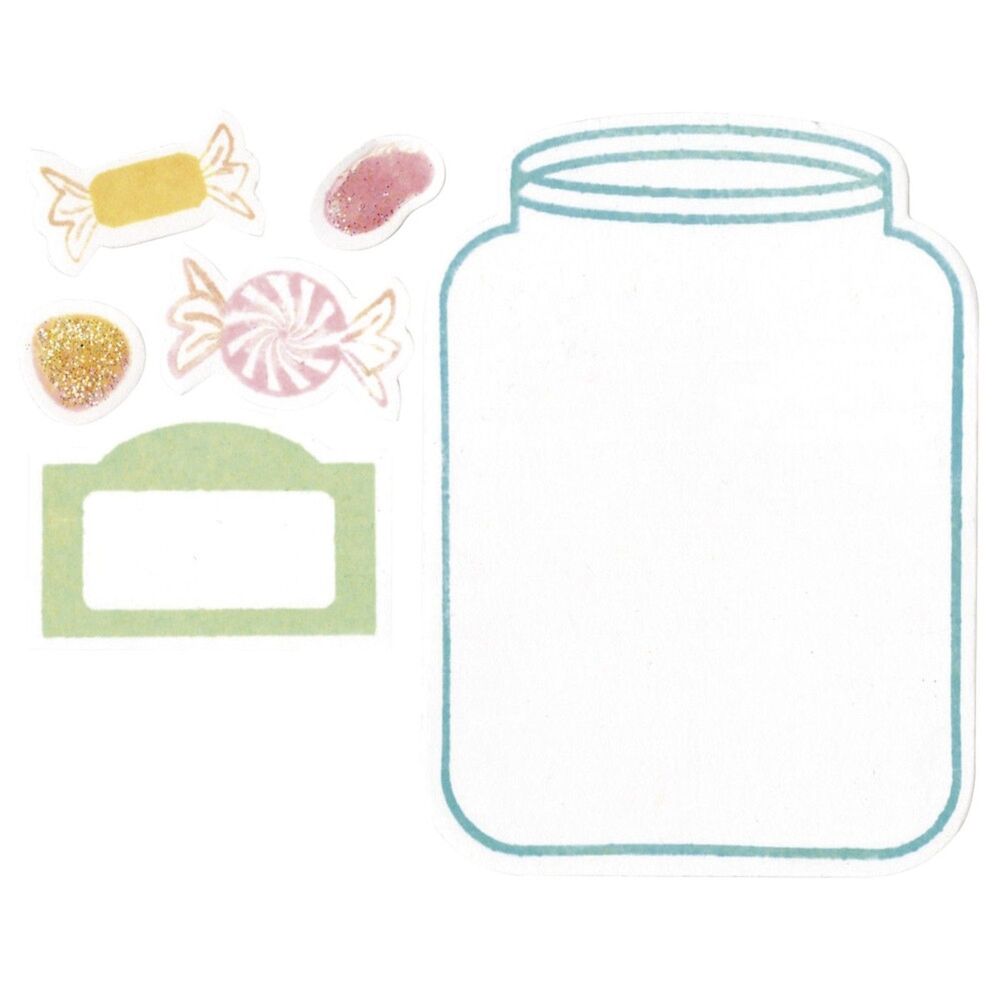 SIZZIX FRAMELITS DIES W/ STAMPS - JAR BY STEPHANIE BARNARD